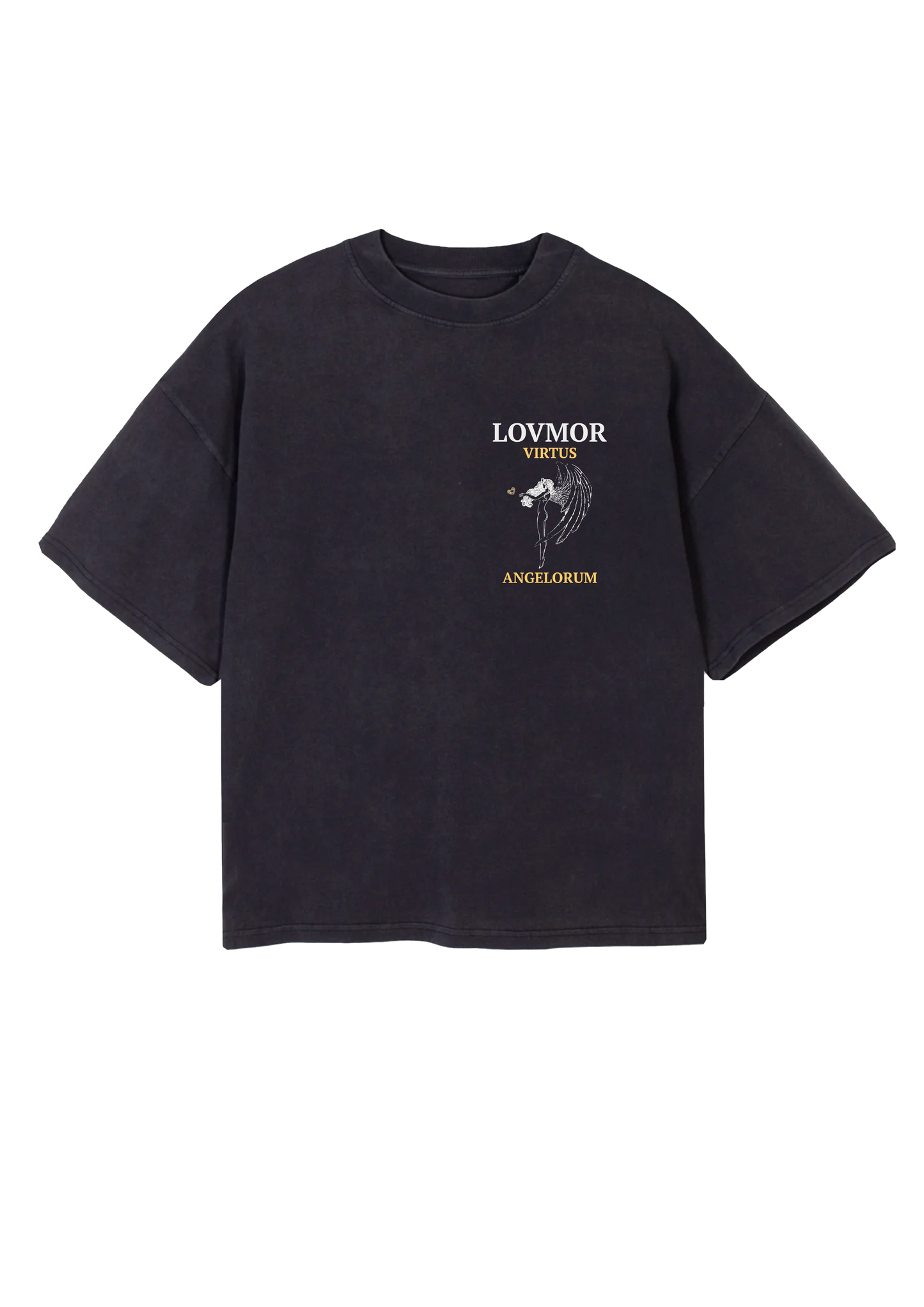 HEAVENLY LOVE - MORELOVE TEE BLACK