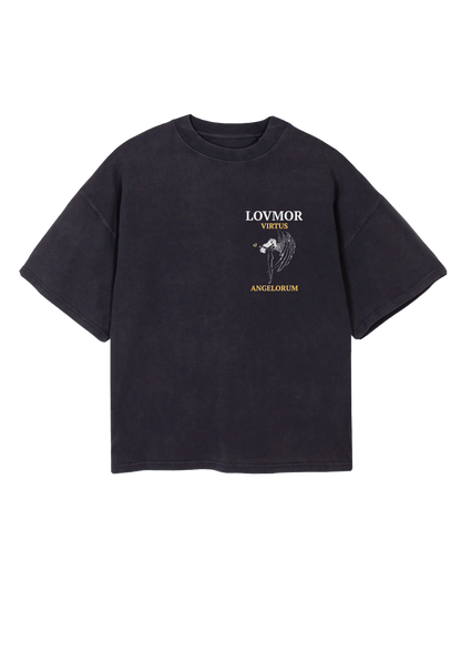 HEAVENLY LOVE - MORELOVE TEE BLACK