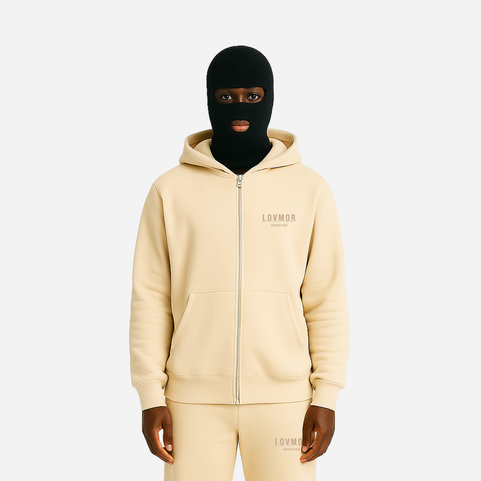 CONFIDENT CREW ZIPER CREAM