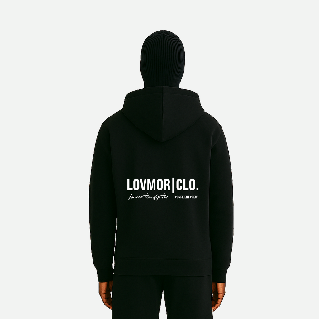 CONFIDENT CREW ZIP-TRACKI BLACK