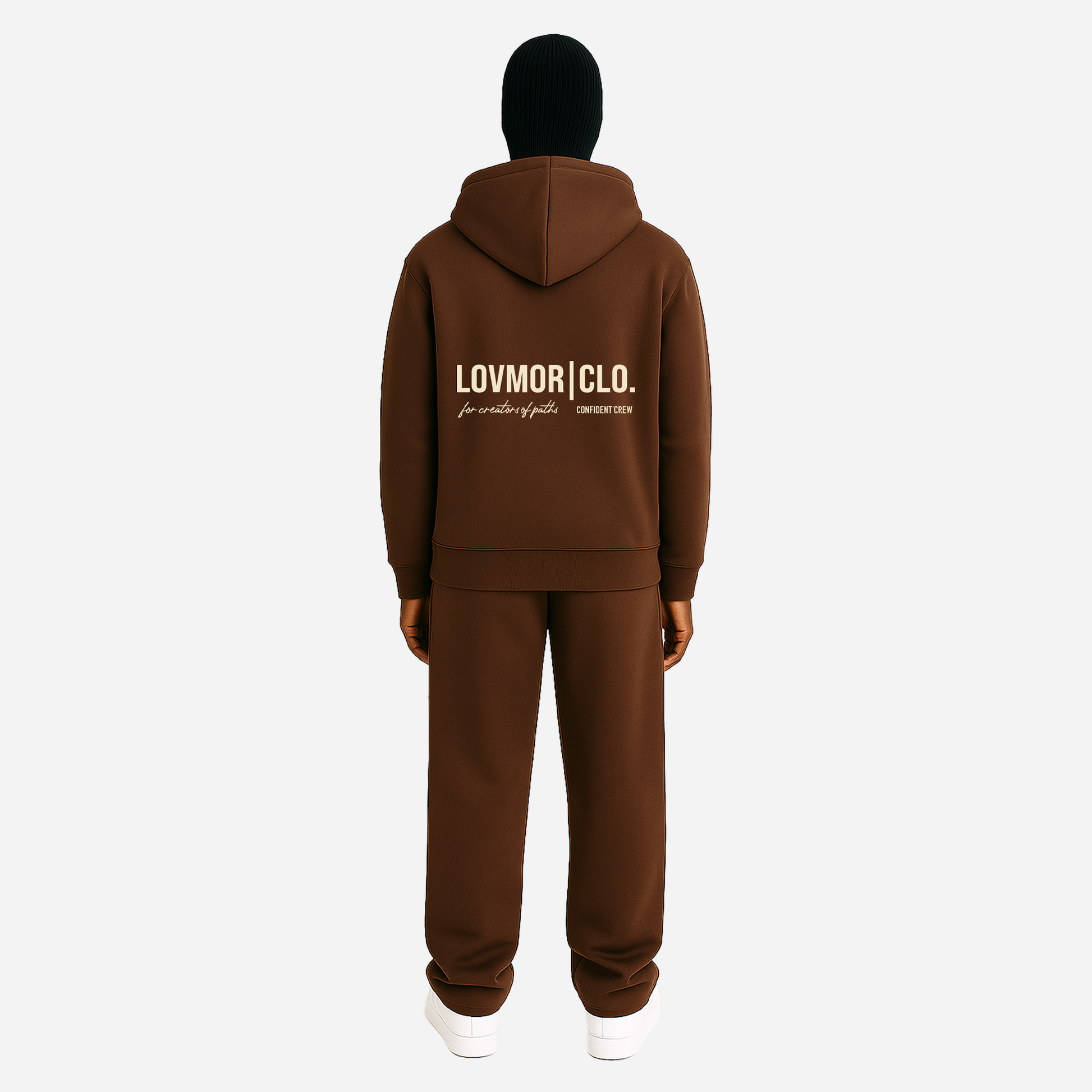 CONFIDENT CREW ZIPER RICH BROWN