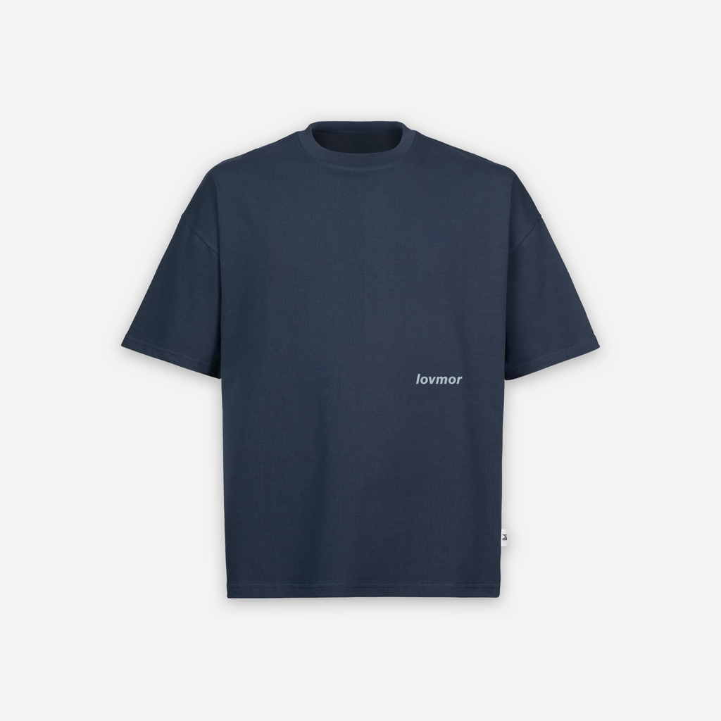 LOVMOR TEE DEEP BLUE