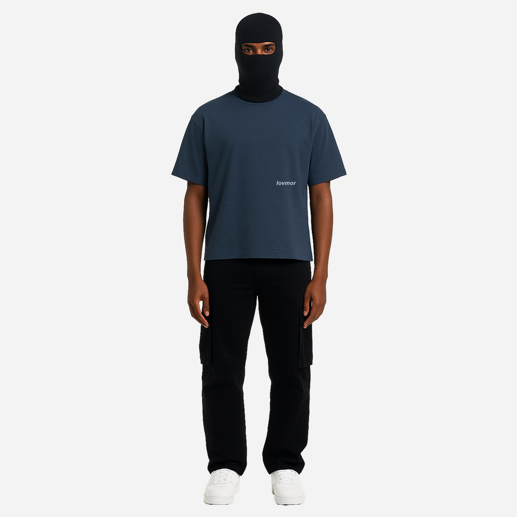 LOVMOR TEE DEEP BLUE