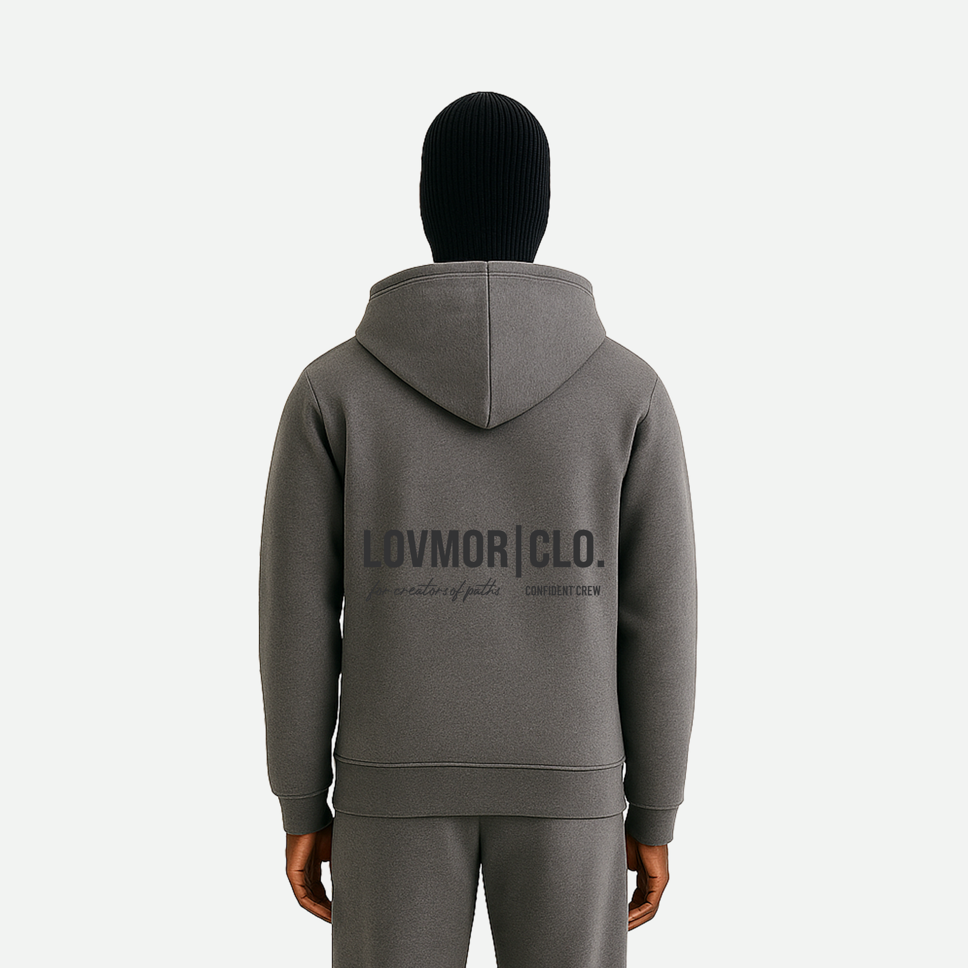 CONFIDENT CREW ZIPER CARBON