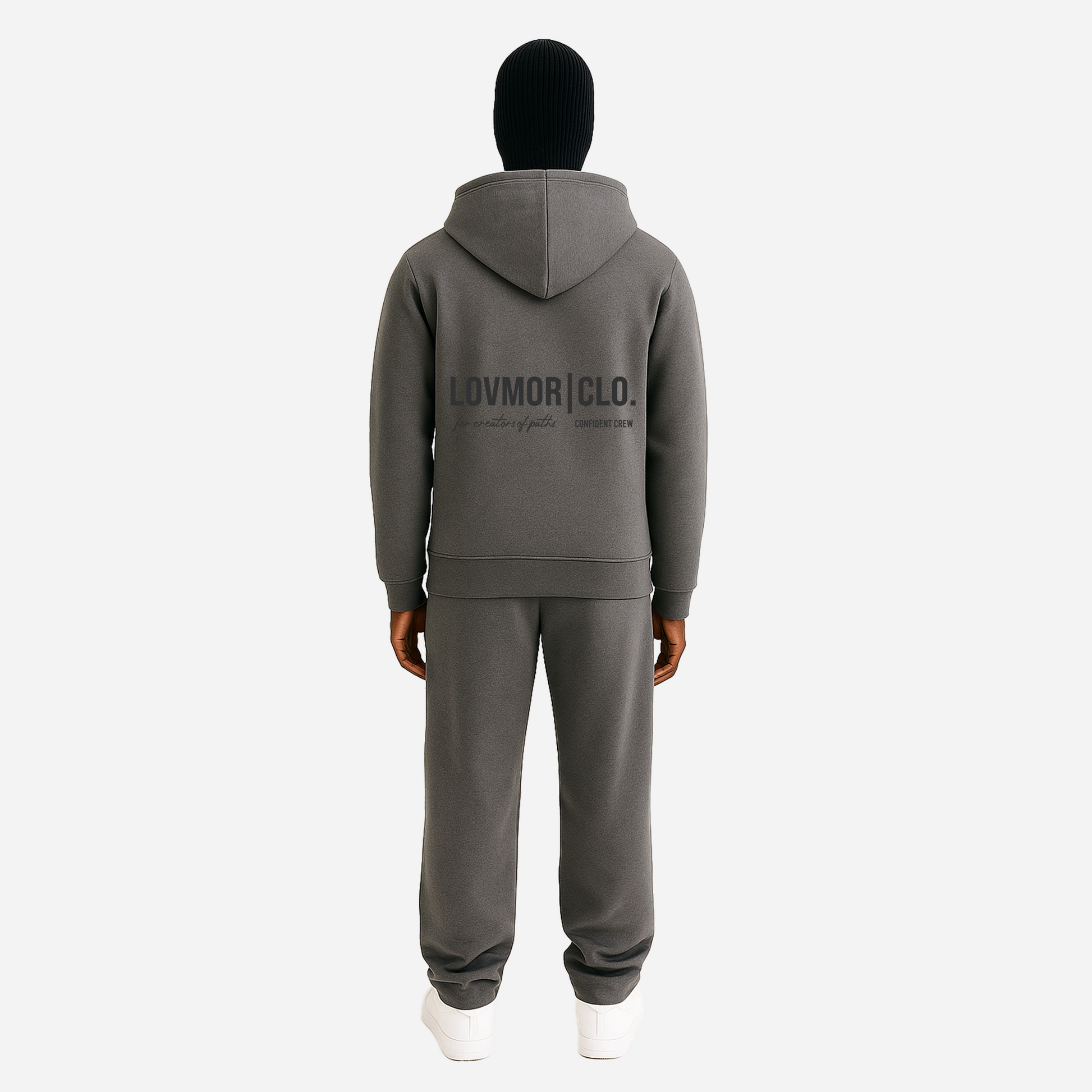 CONFIDENT CREW ZIPER CARBON