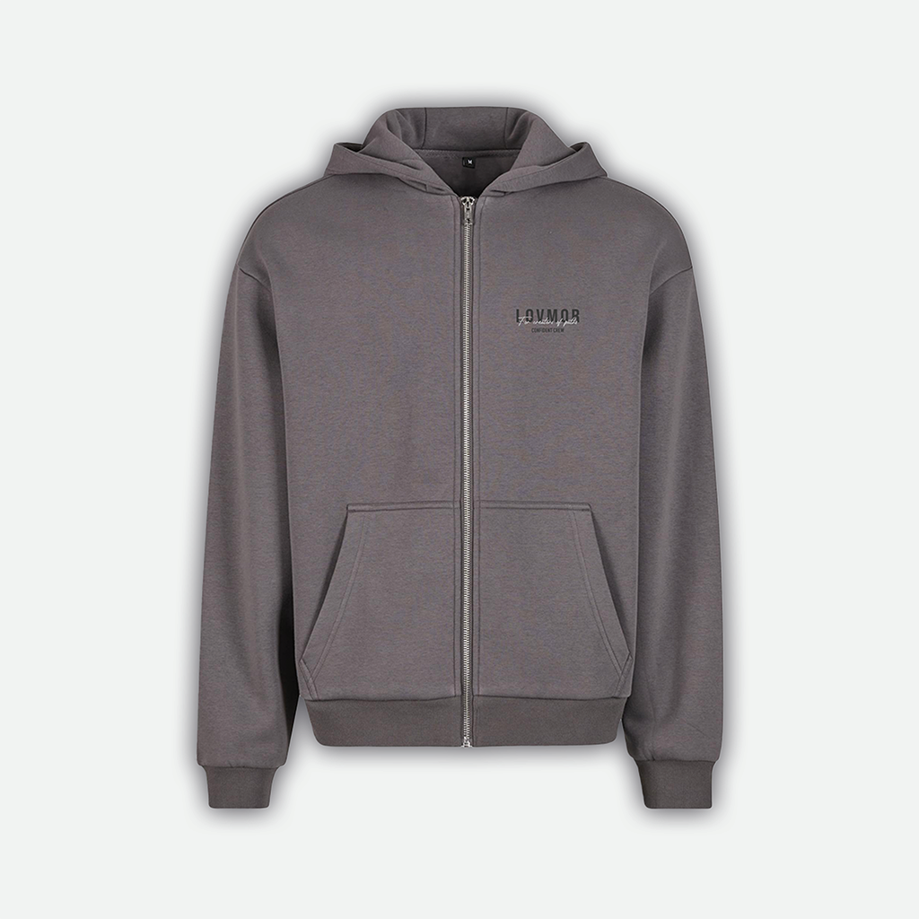 CONFIDENT CREW ZIPER CARBON