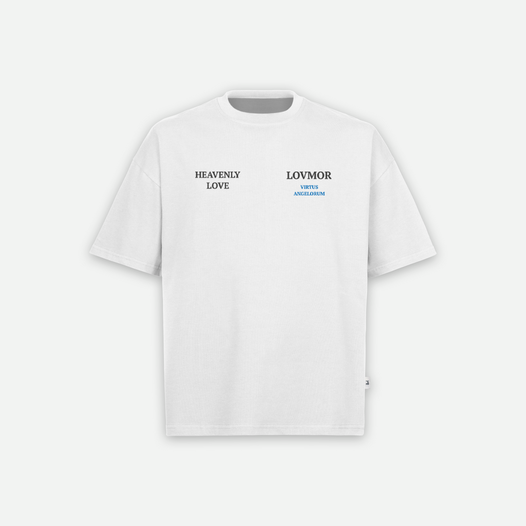 HEAVENLY LOVE - VIRTUS ANGELORUM TEE WHITE