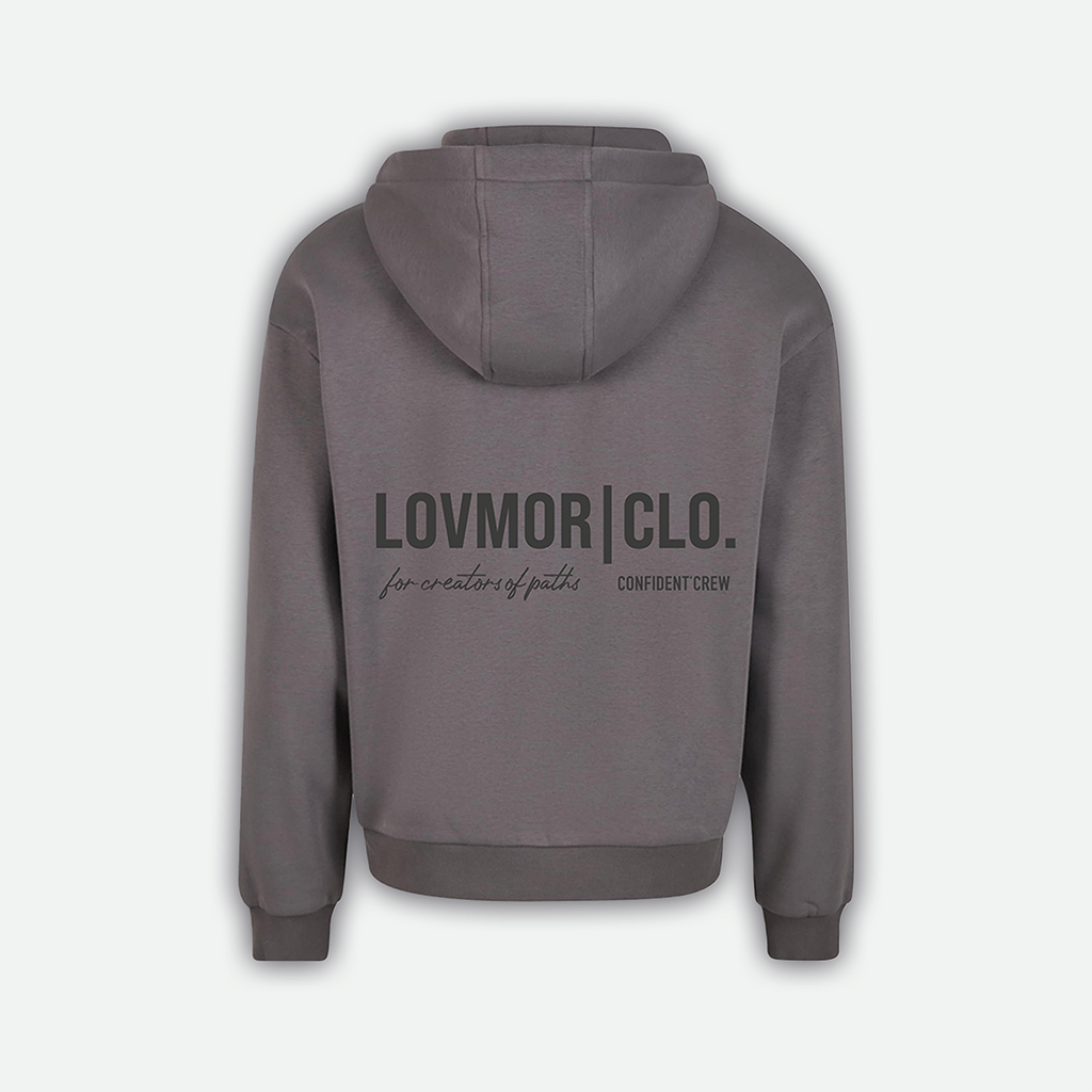 CONFIDENT CREW ZIPER CARBON