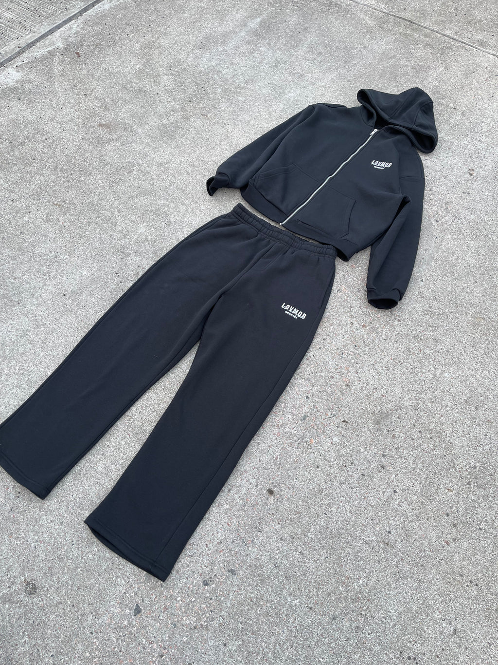 CONFIDENT CREW ZIP-TRACKI BLACK