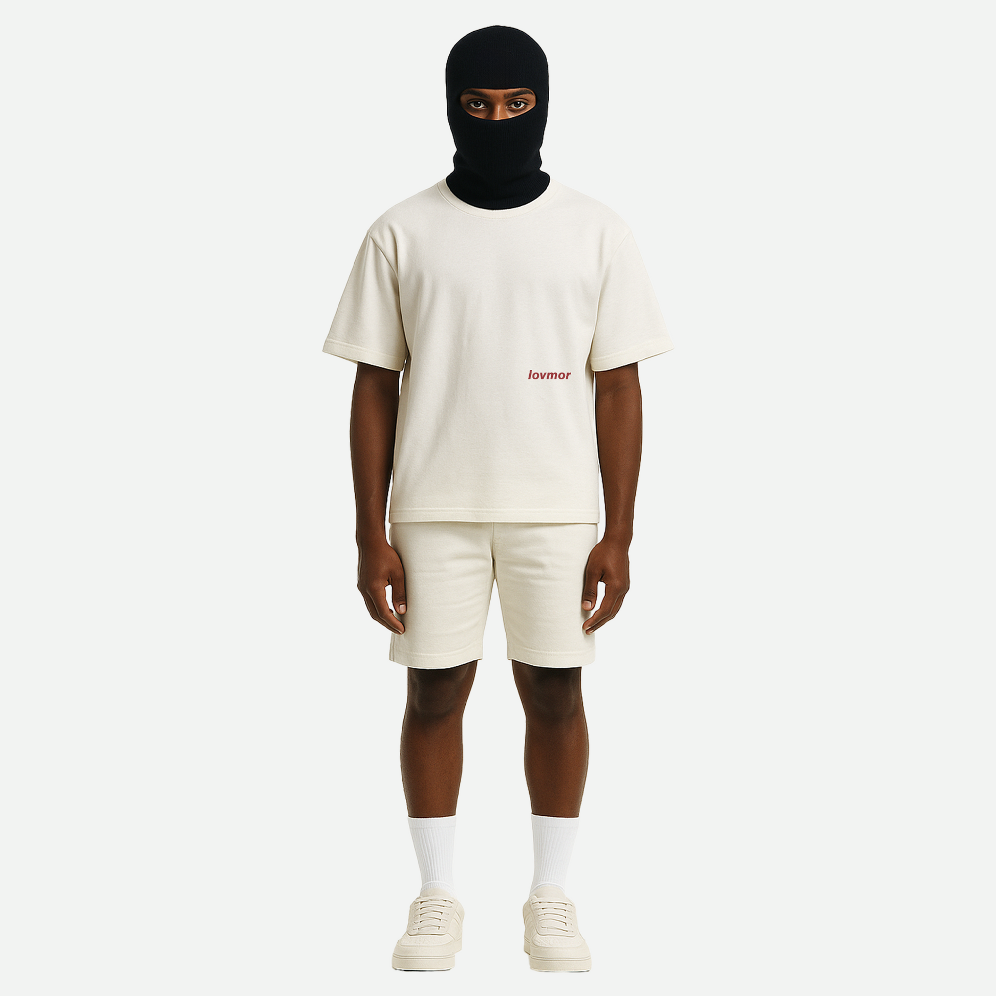 LOVMOR TEE PURE WHITE