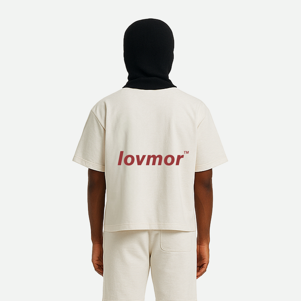 LOVMOR TEE PURE WHITE