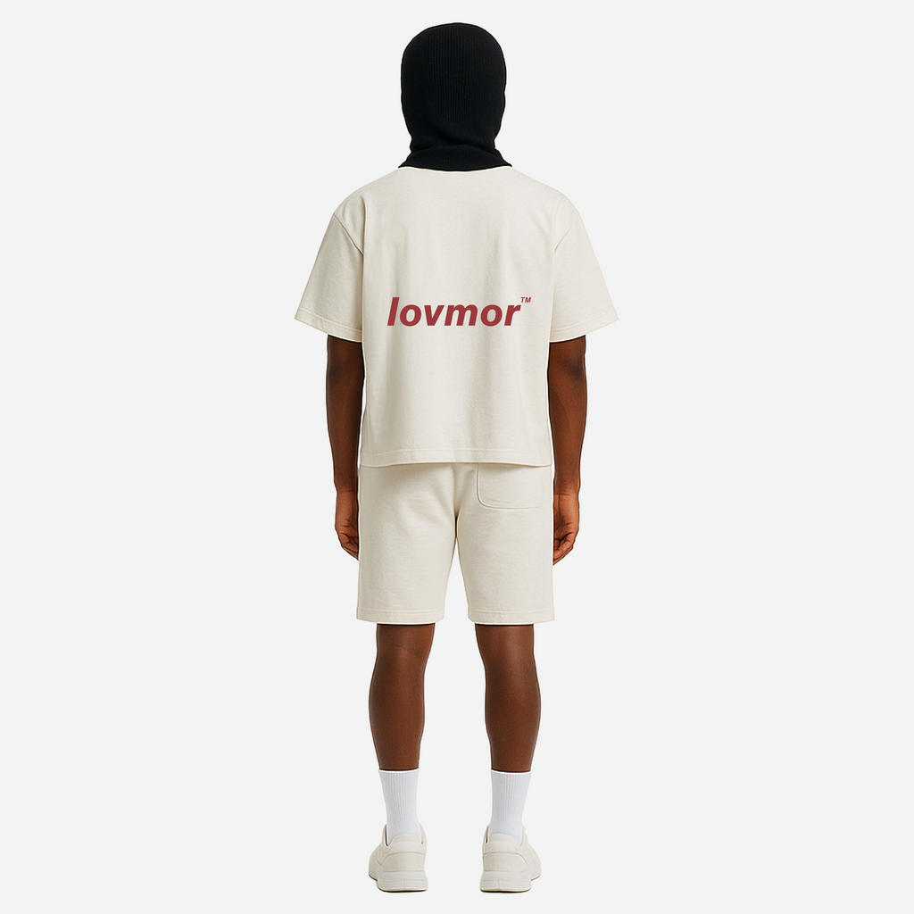 LOVMOR TEE PURE WHITE