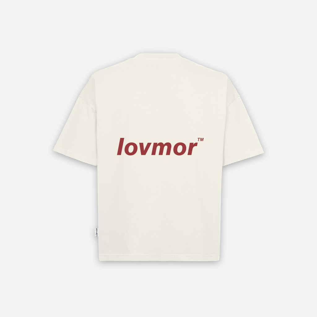 LOVMOR TEE PURE WHITE