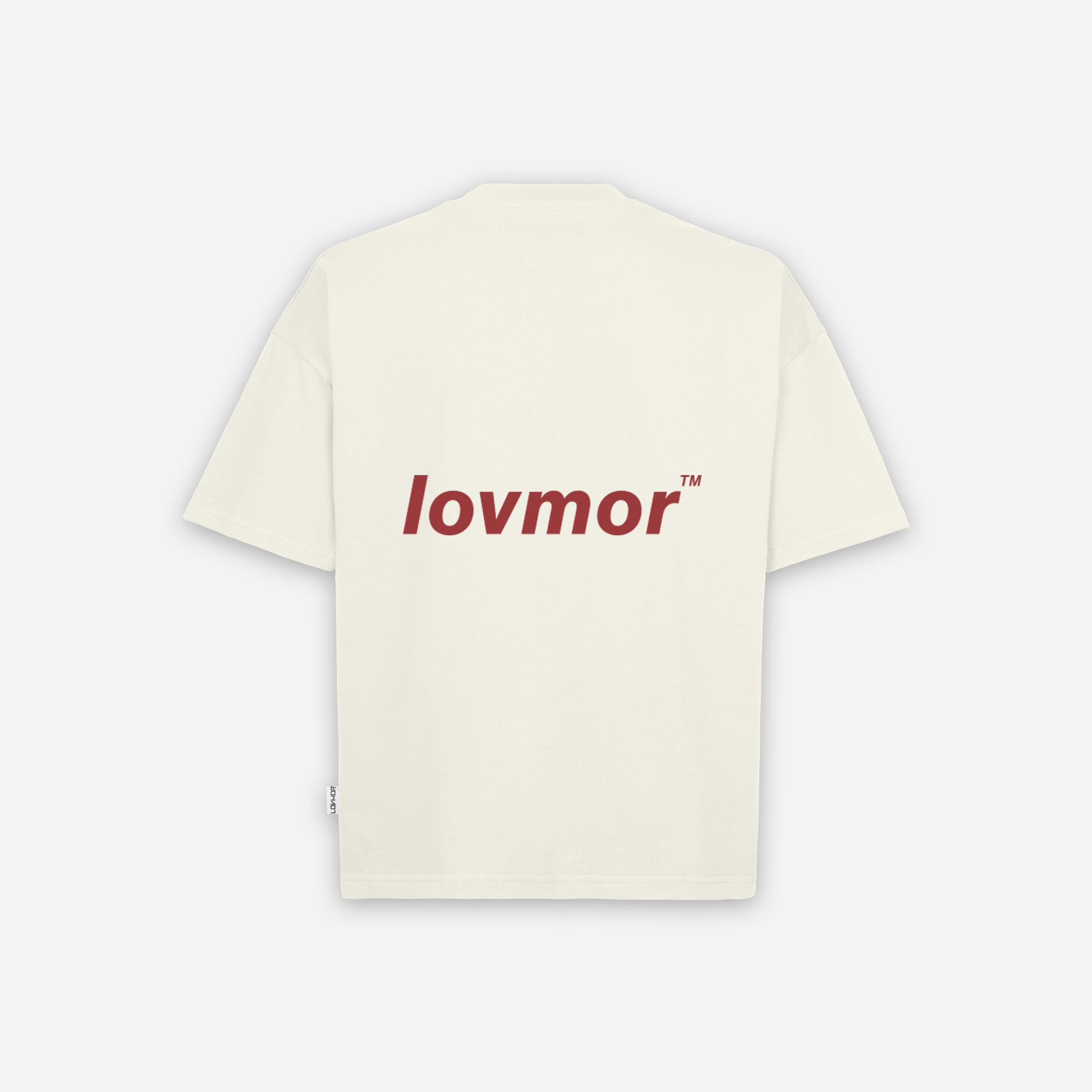 LOVMOR TEE PURE WHITE