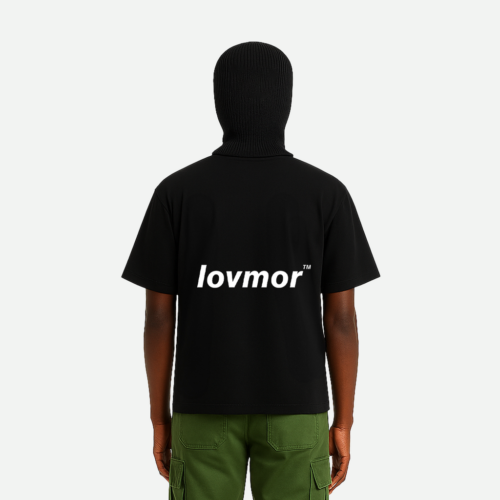 LOVMOR TEE NIGHT BLACK