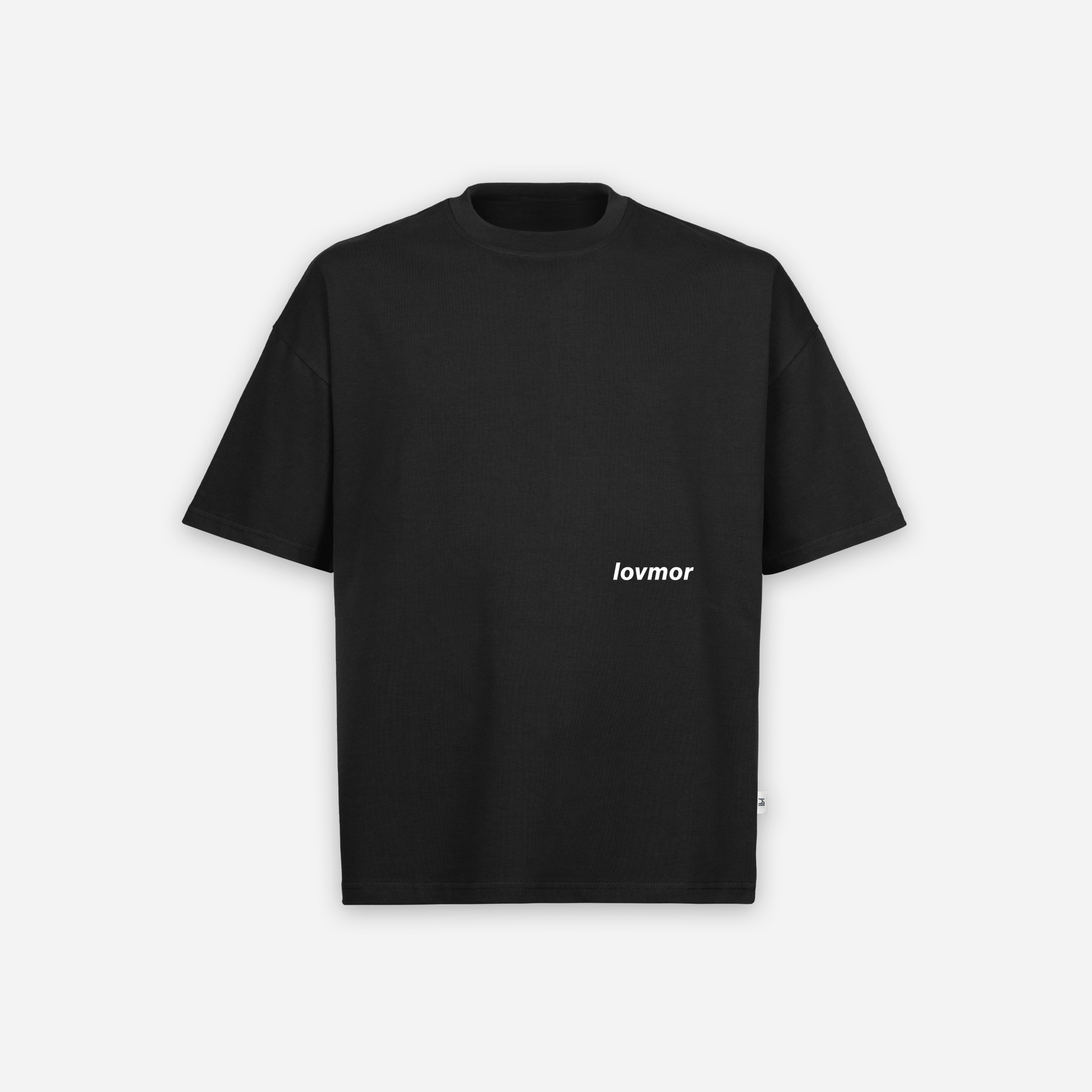 LOVMOR TEE NIGHT BLACK