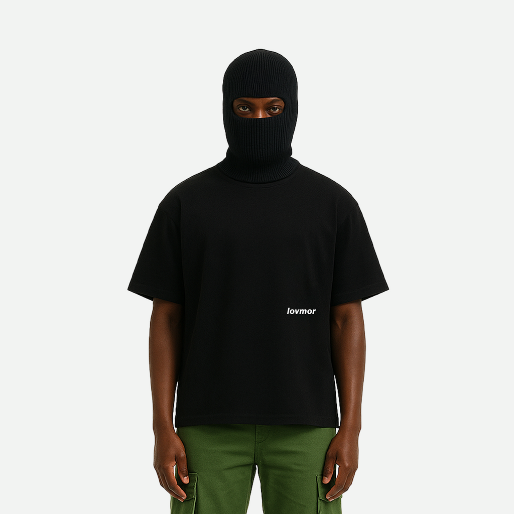 LOVMOR TEE NIGHT BLACK