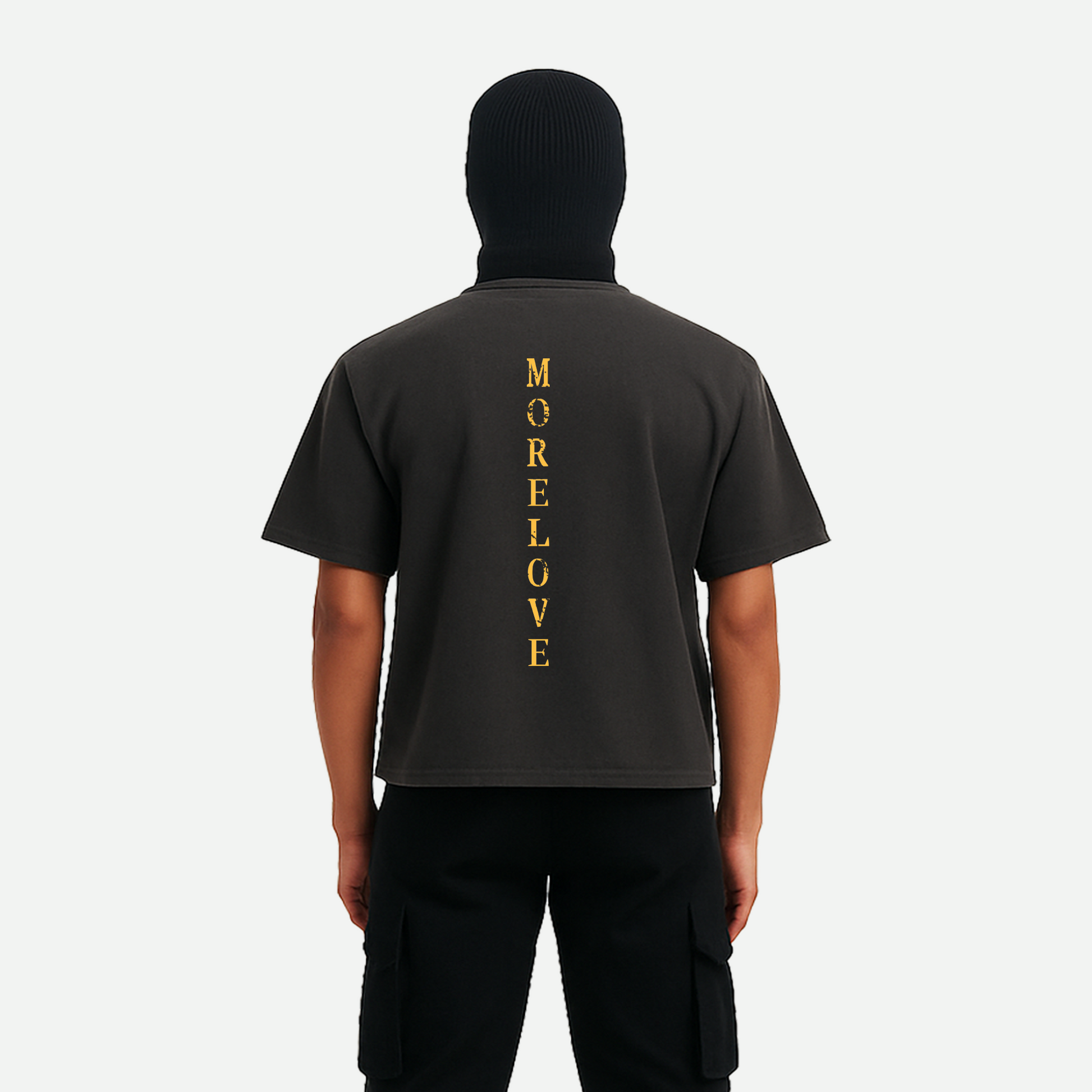 HEAVENLY LOVE - MORELOVE TEE BLACK