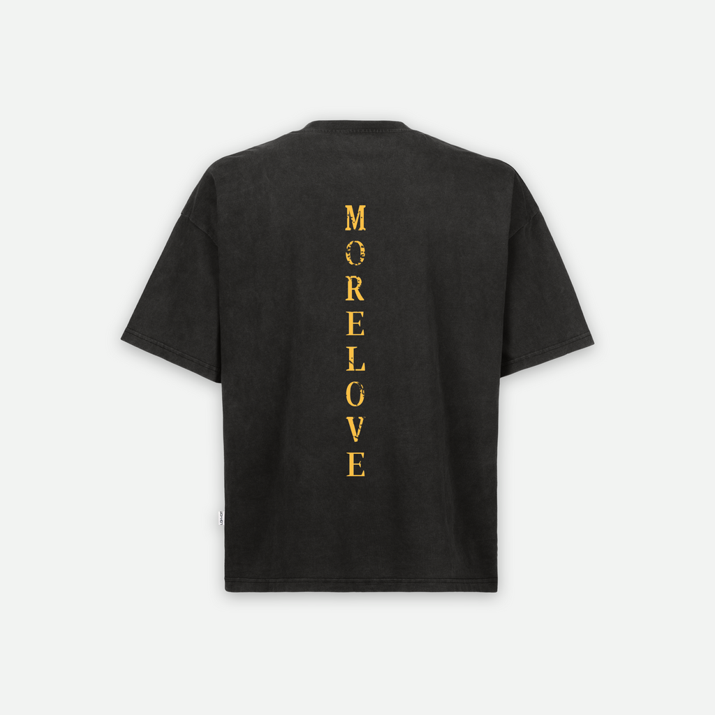 HEAVENLY LOVE - MORELOVE TEE BLACK
