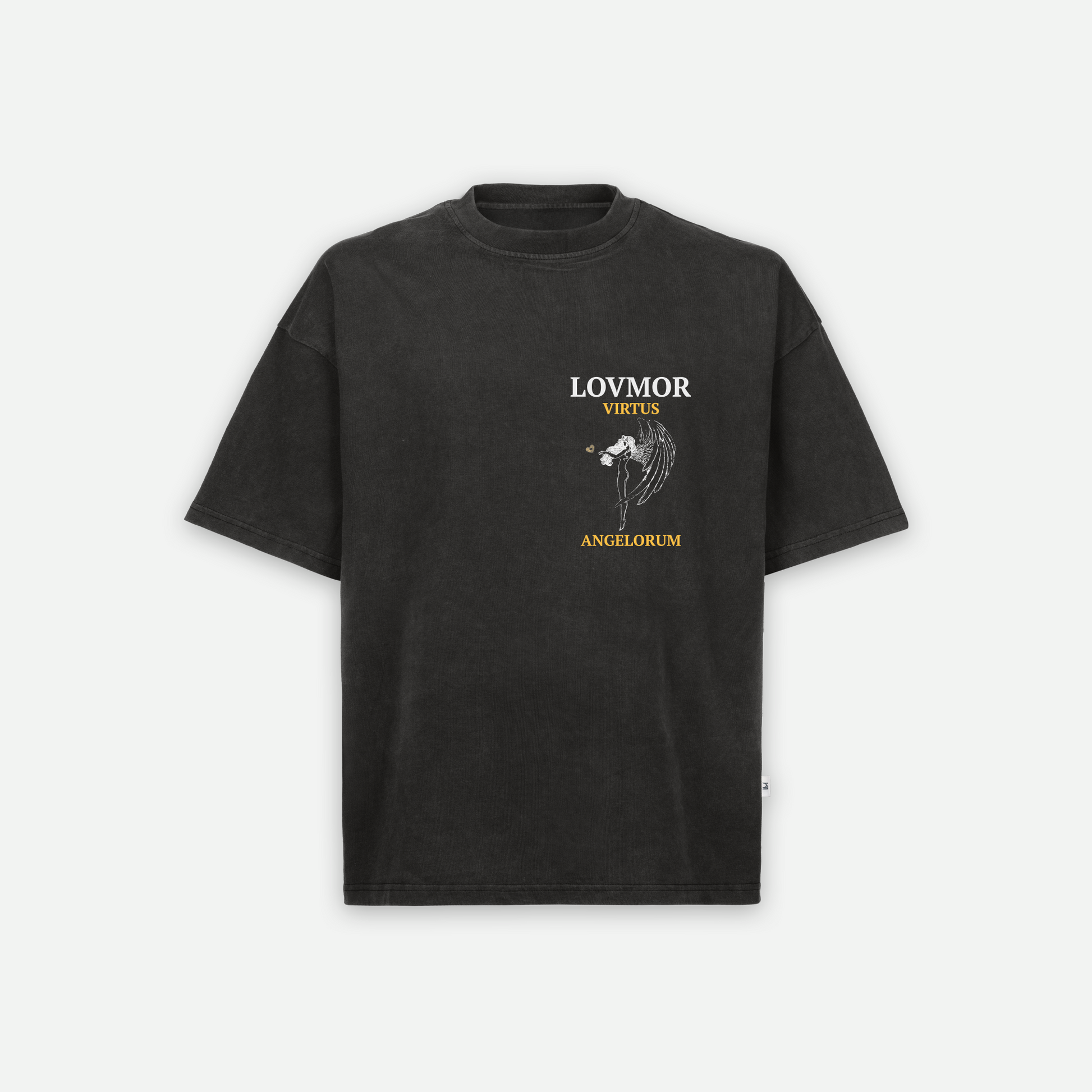 HEAVENLY LOVE - MORELOVE TEE BLACK