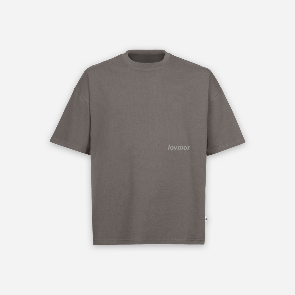 LOVMOR TEE TAUPE