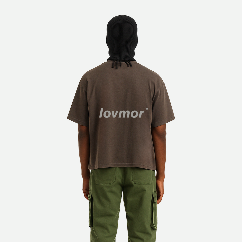 LOVMOR TEE TAUPE