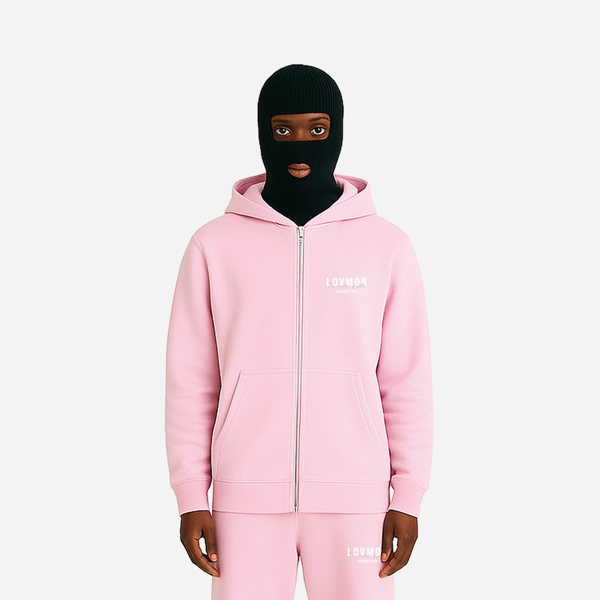 CONFIDENT CREW ZIPER FLAMINGO