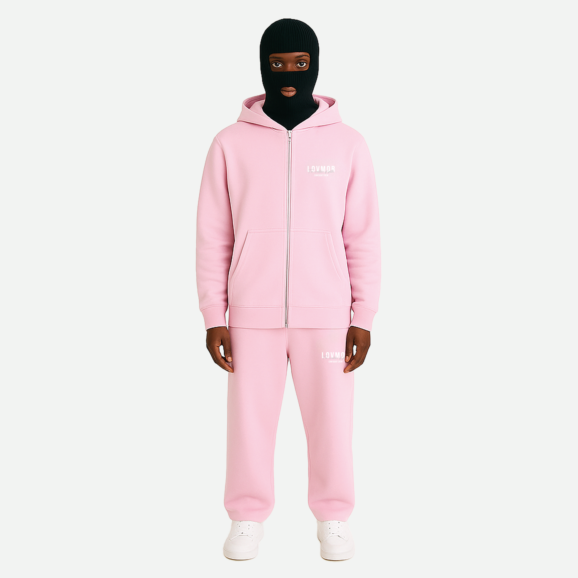 CONFIDENT CREW ZIPER FLAMINGO