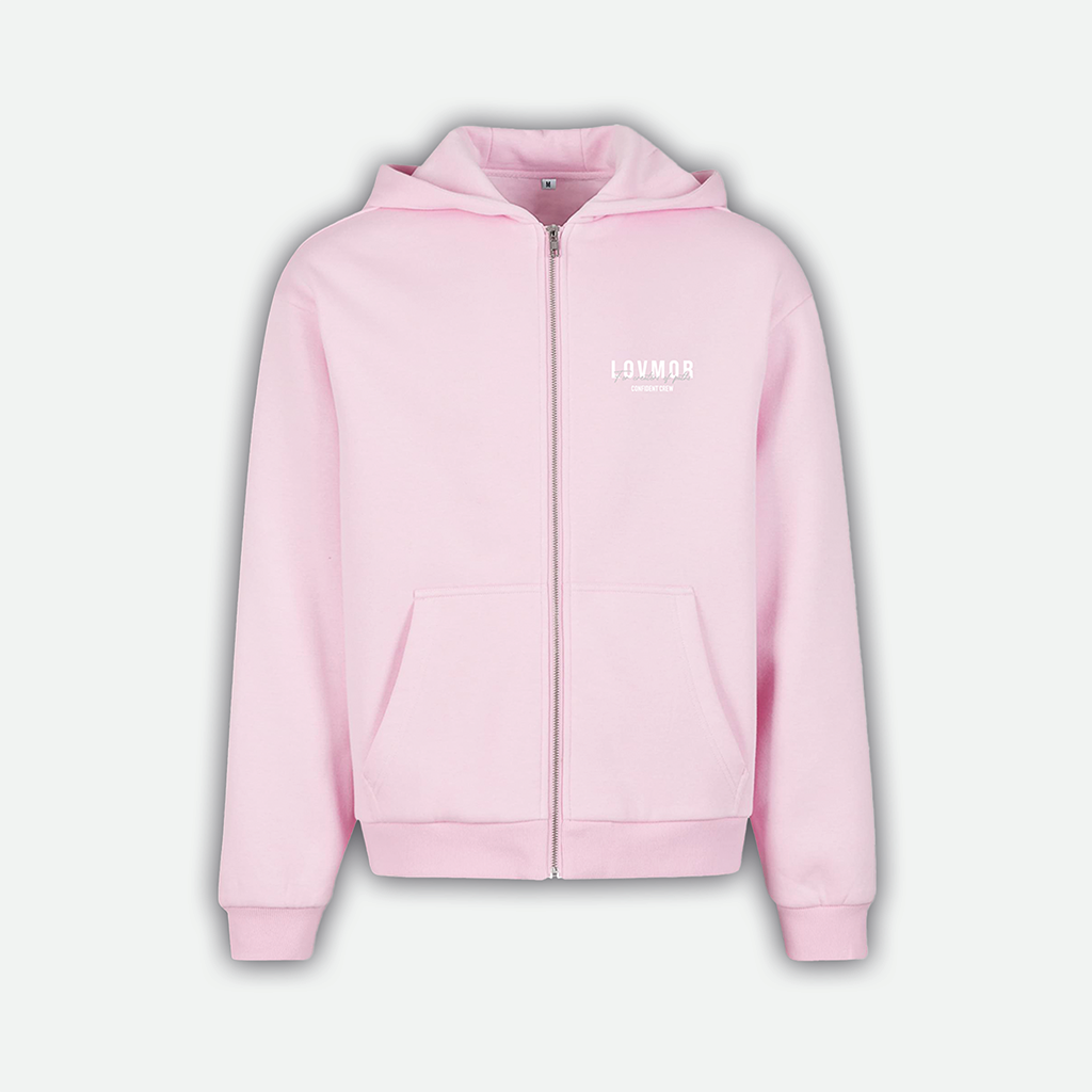 CONFIDENT CREW ZIPER FLAMINGO