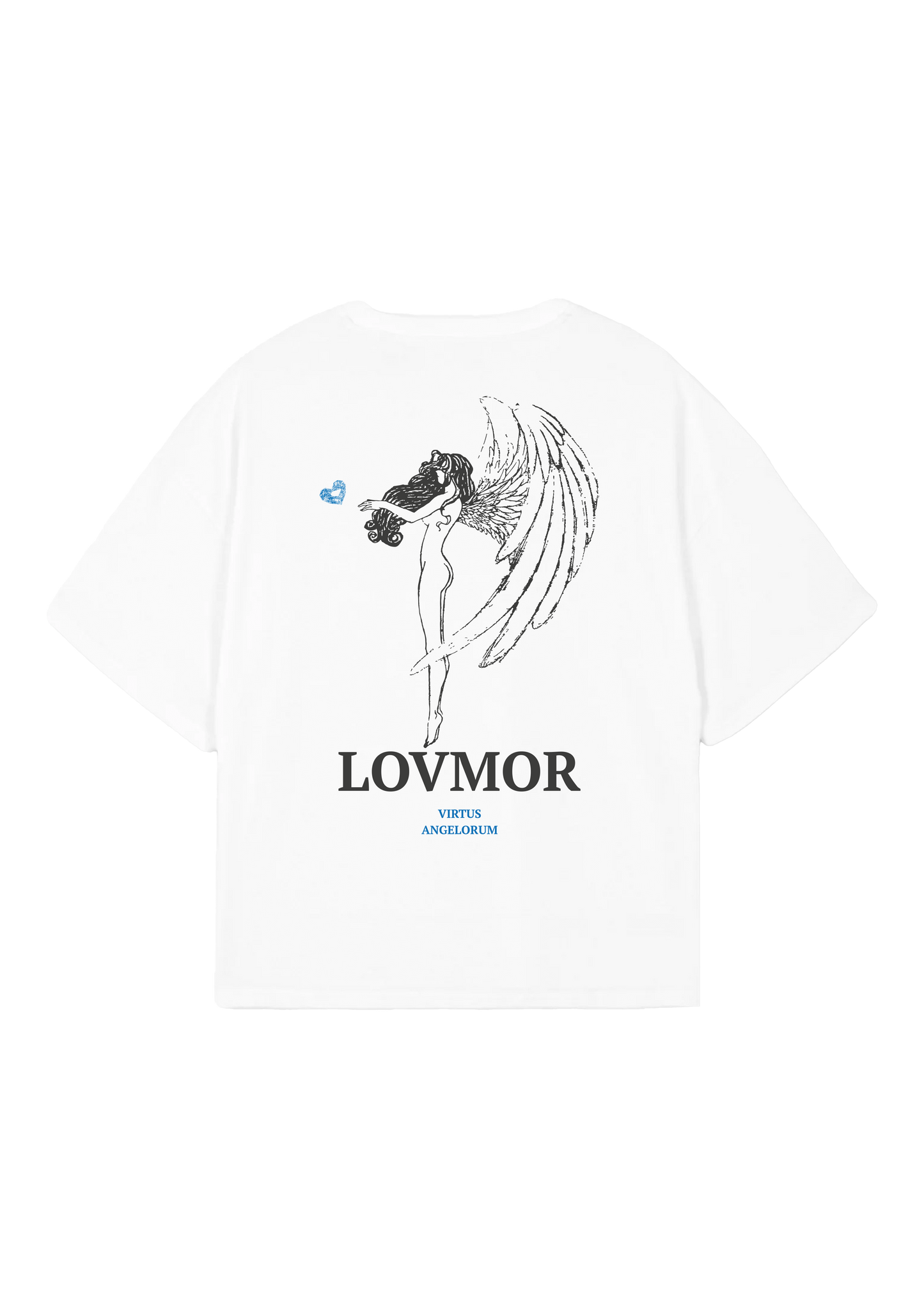 HEAVENLY LOVE - VIRTUS ANGELORUM TEE WHITE