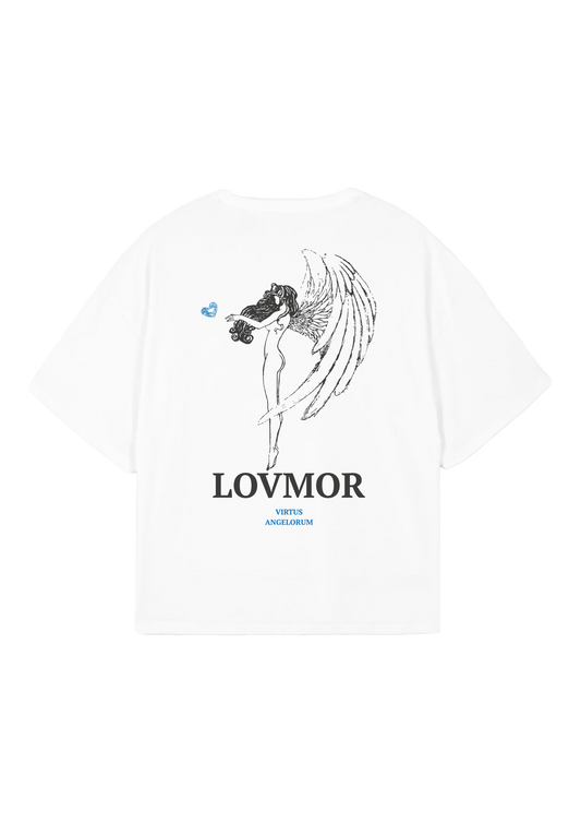 HEAVENLY LOVE - VIRTUS ANGELORUM TEE WHITE