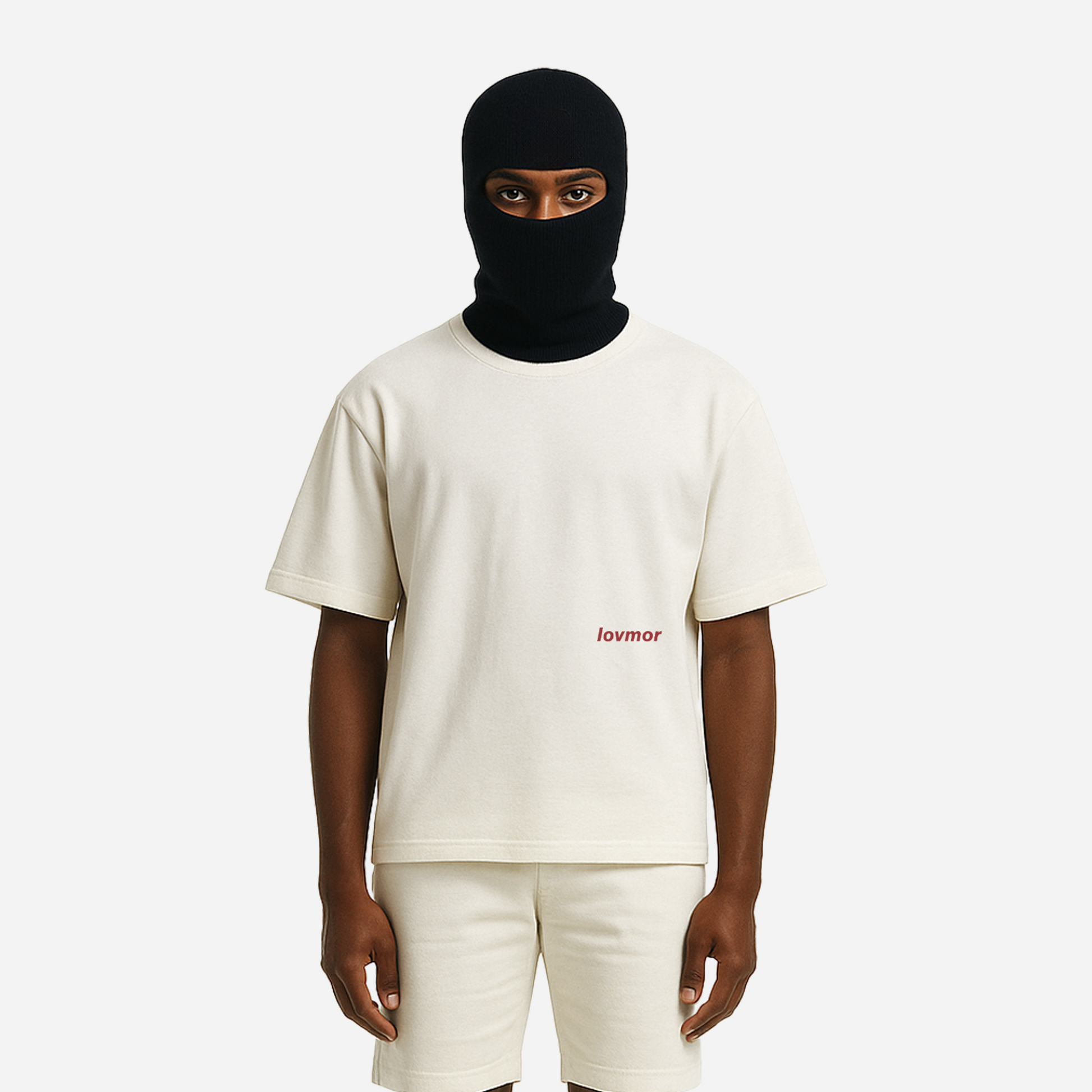 LOVMOR TEE PURE WHITE