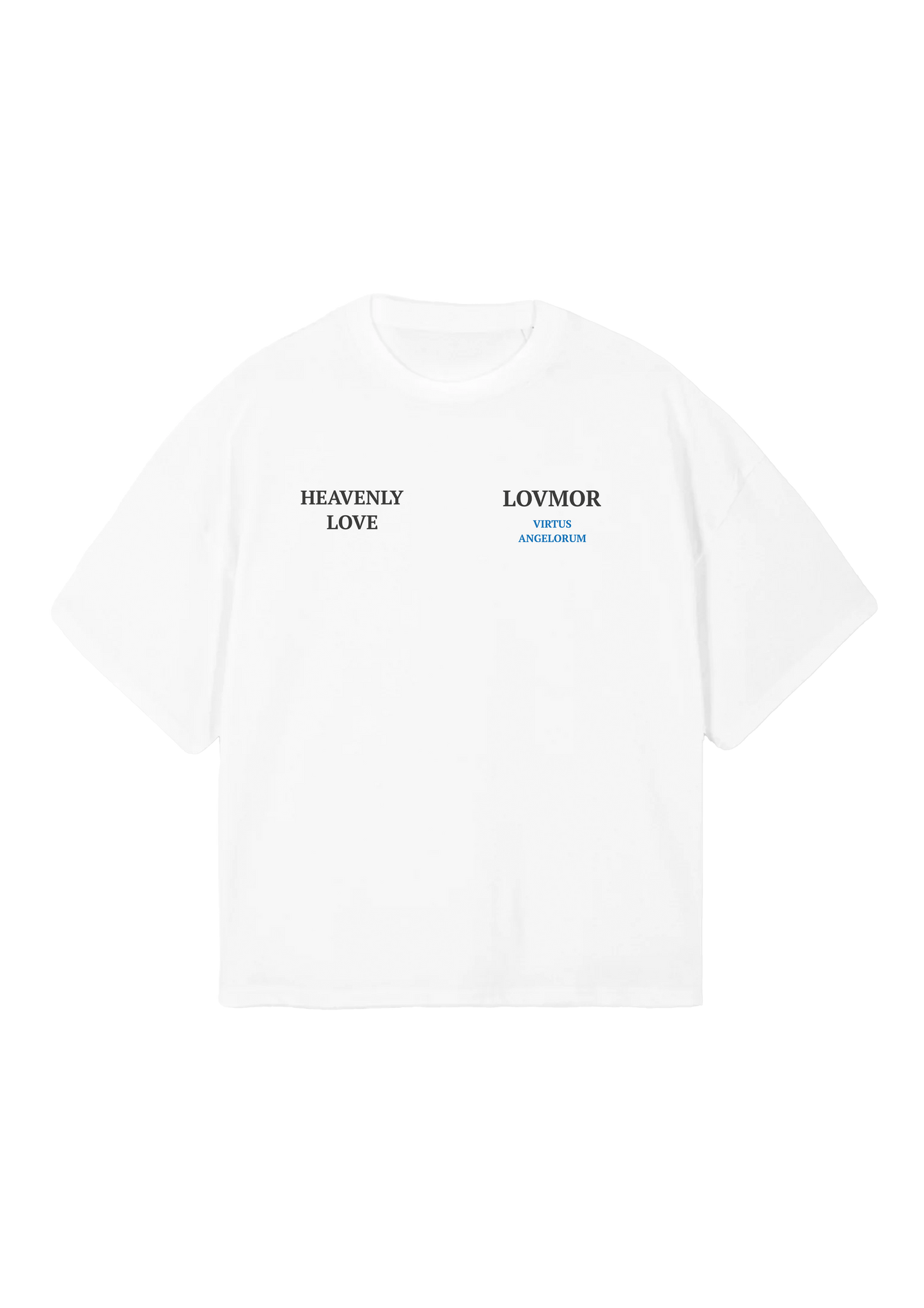 HEAVENLY LOVE - VIRTUS ANGELORUM TEE WHITE