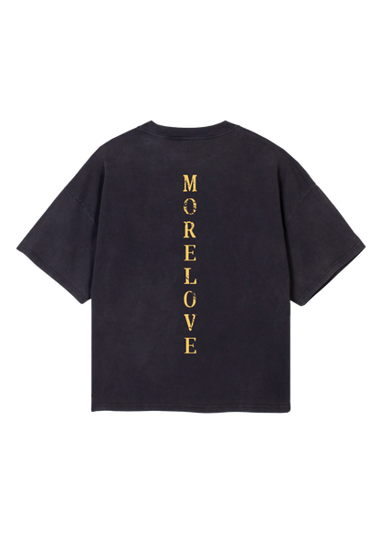 HEAVENLY LOVE - MORELOVE TEE BLACK