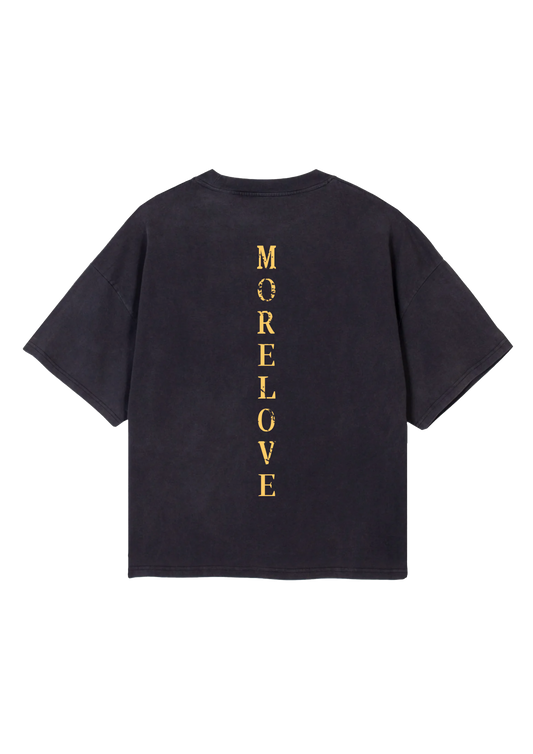 HEAVENLY LOVE - MORELOVE TEE BLACK